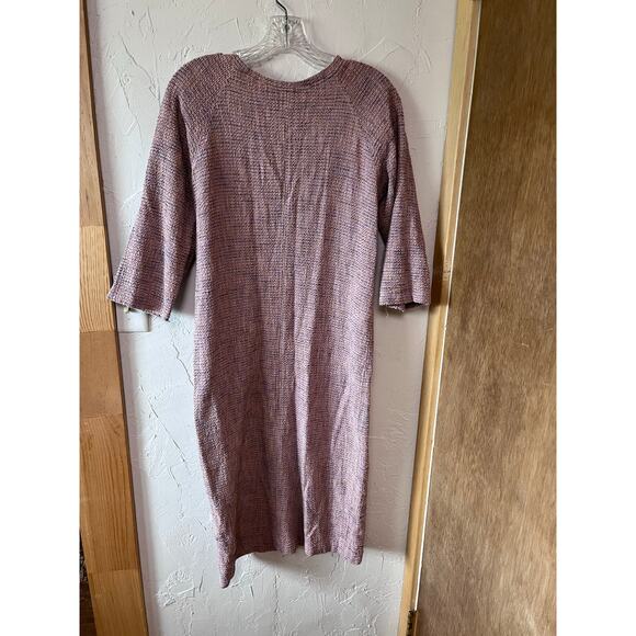 Humanoid Cotton Tweed Dress Sz L - Picture 4 of 4